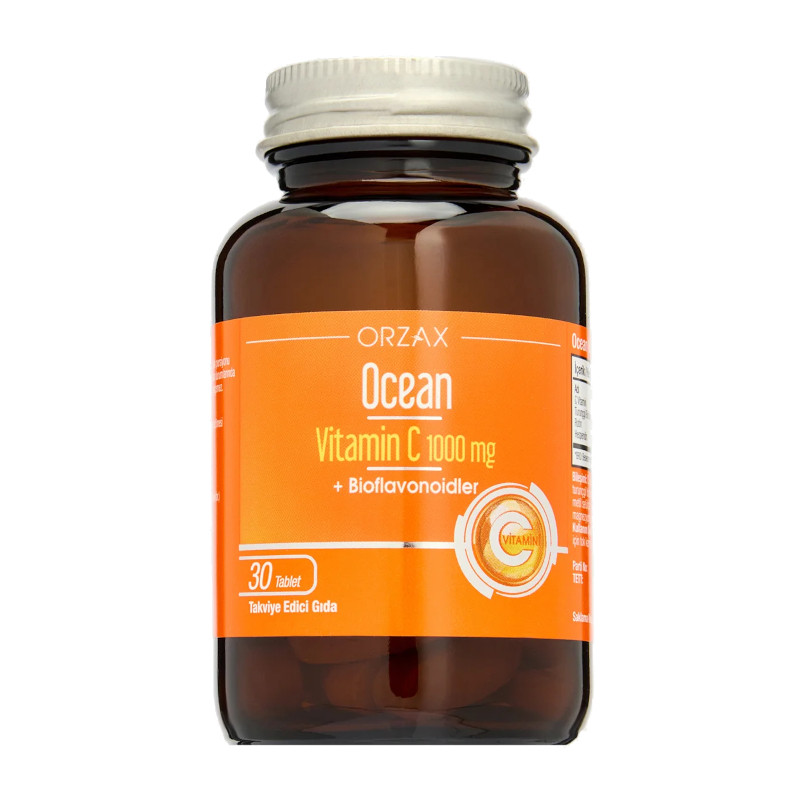Orzax Ocean Vitamin C 1000 мг таблетки 30 шт