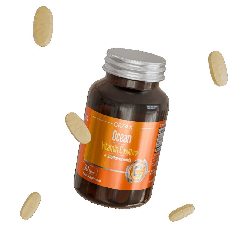 Orzax Ocean Vitamin C 1000 мг таблетки 30 шт