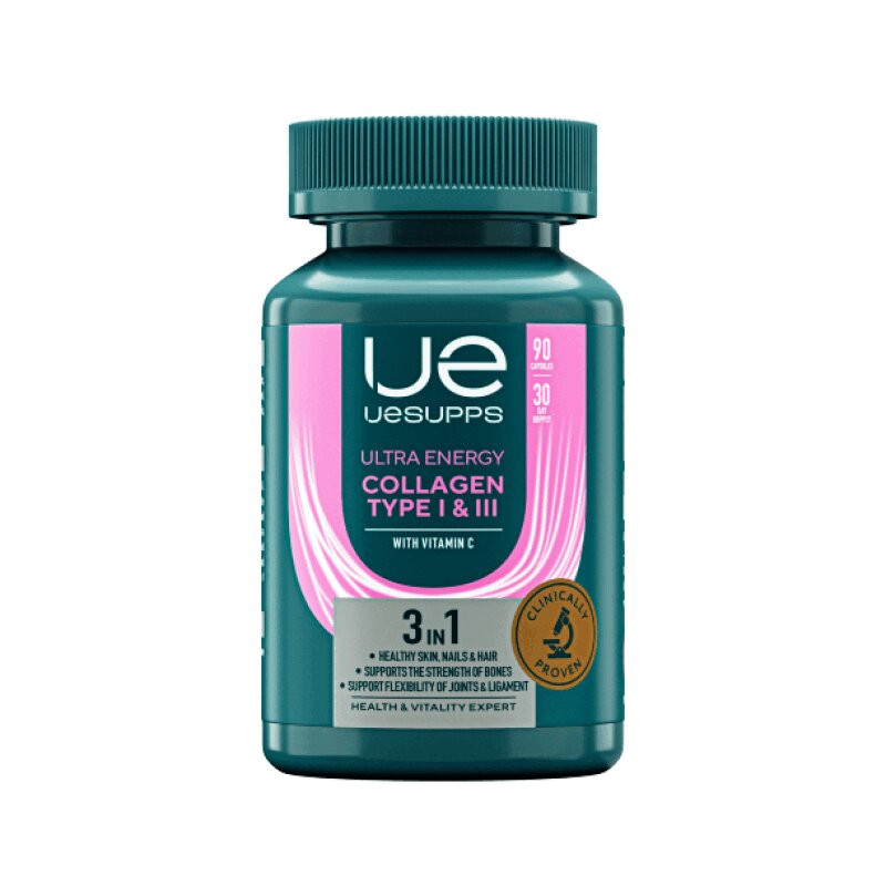 Uesupps Коллаген I и III типа капсулы 90 шт
