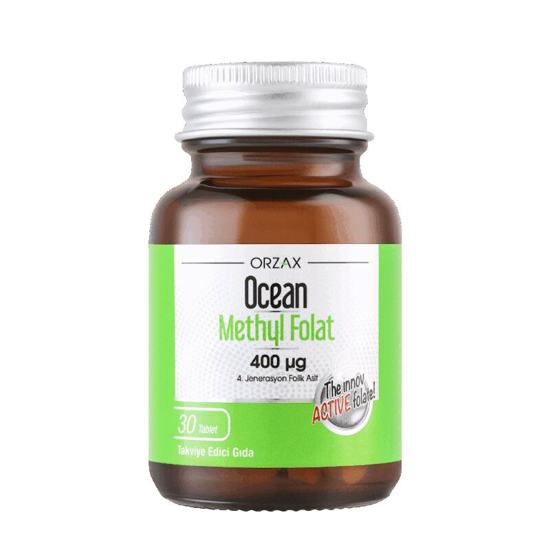Orzax Ocean Methyl Folat таблетки 30 шт