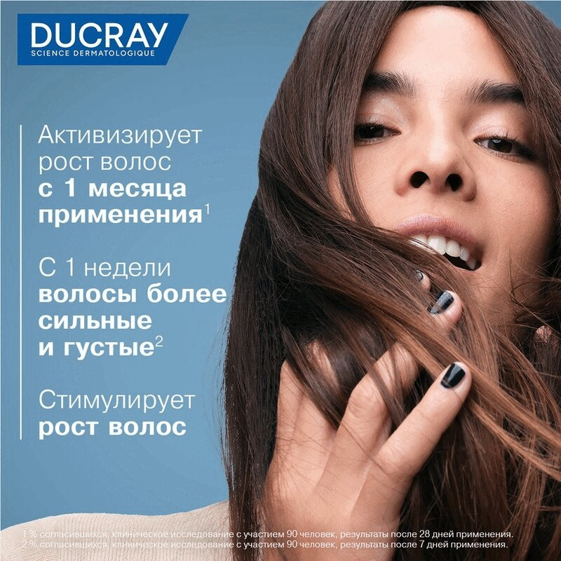 Ducray Anaphase Шампунь против реакционного выпадения волос 400 мл