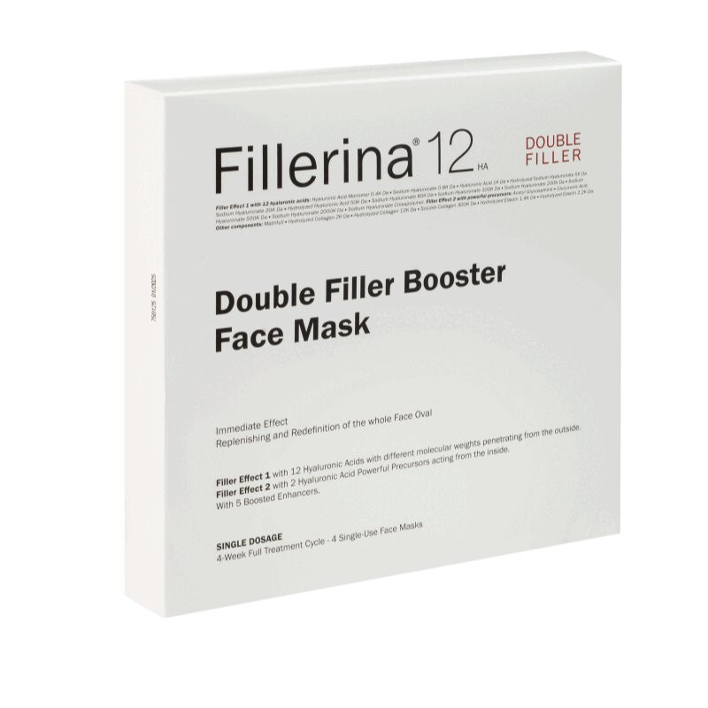 Fillerina 12HA Double Filler Booster Маска тканевая для лица 4 шт