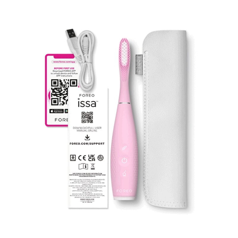 Foreo ISSA 4 Зубная щетка звуковая гибридная Жемчужно-Розовый
