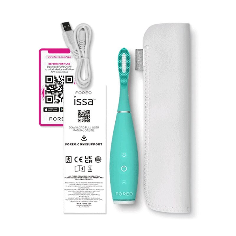 Foreo ISSA 4 Смайл Зубная щетка звуковая гибридная Летнее небо