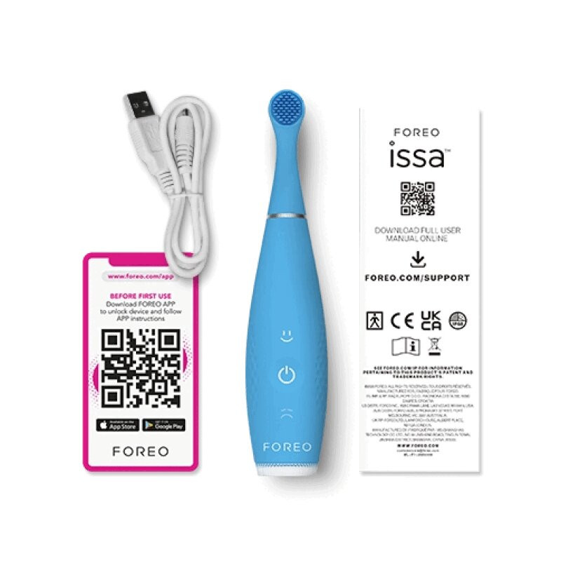 Foreo ISSA 4 Baby Зубная щетка звуковая для детей Синий