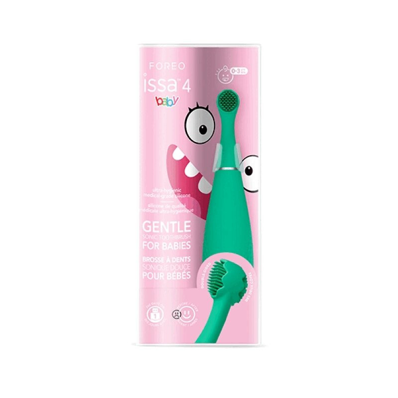 Foreo ISSA 4 Зубная щетка звуковая для детей Зеленый киви