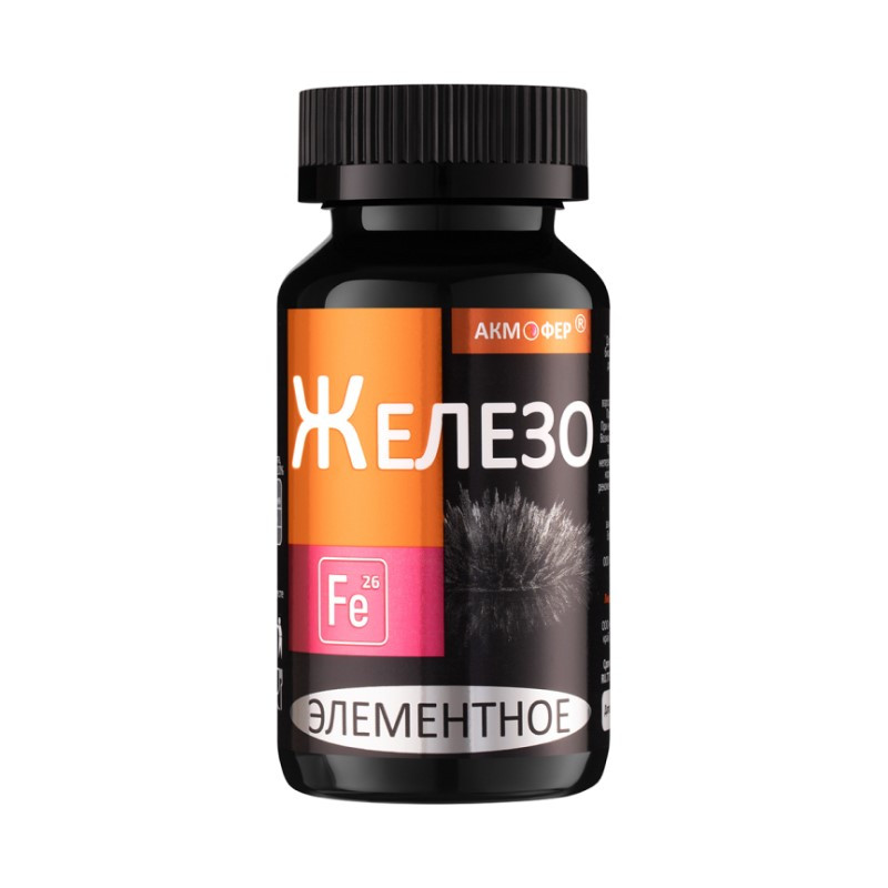 Акмофер Железо элементное капсулы 90 шт