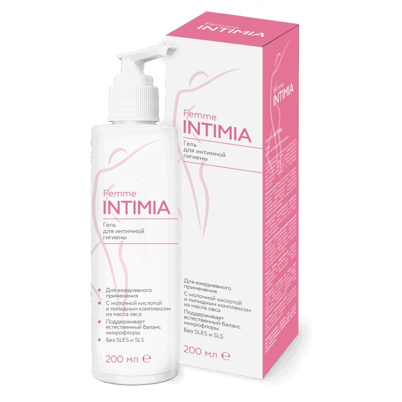 Femme Intimia Гель для интимной гигиены 200 мл