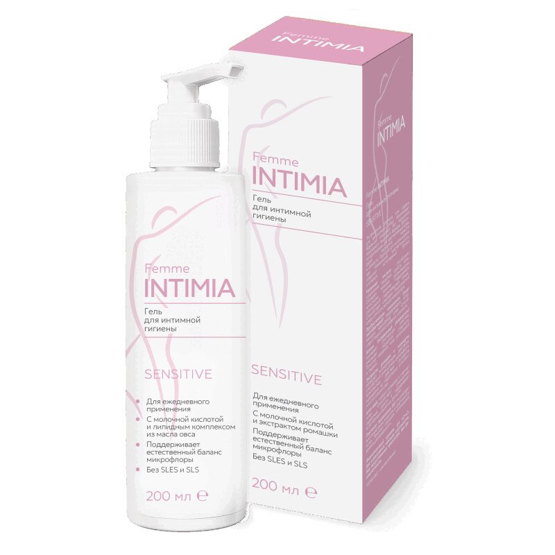 Femme Intimia Сенситив Гель для интимной гигиены 200 мл