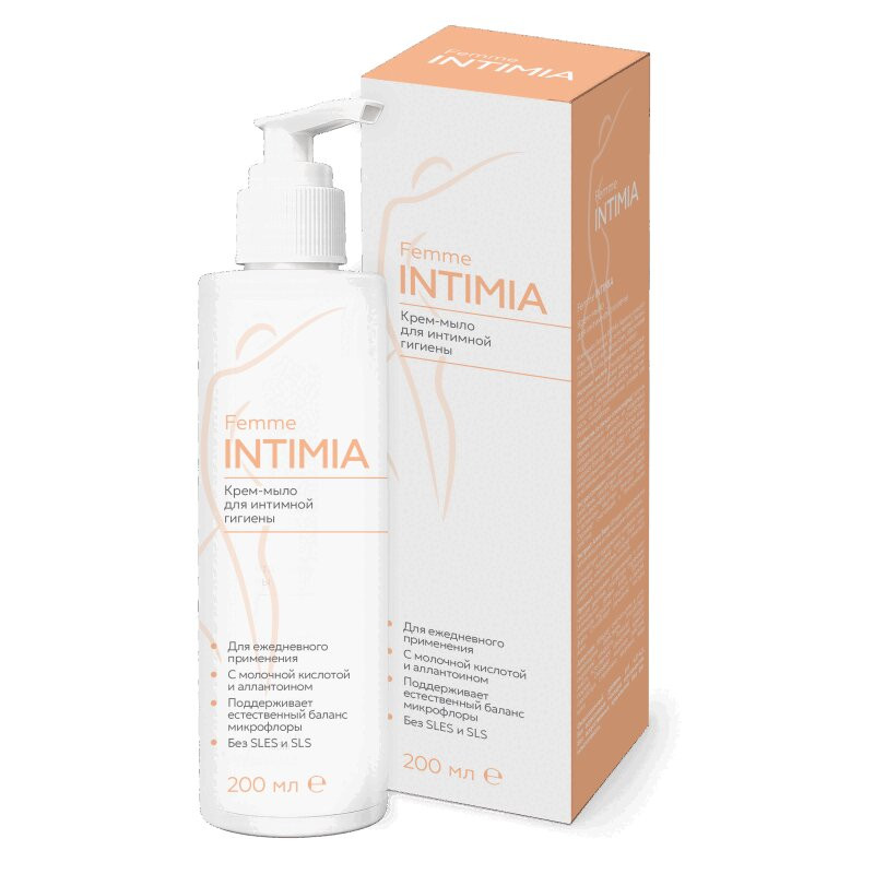 Femme Intimia Крем-мыло для интимной гигиены 200 мл