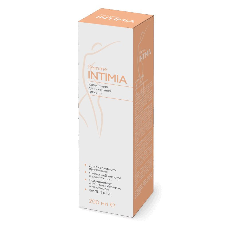 Femme Intimia Крем-мыло для интимной гигиены 200 мл