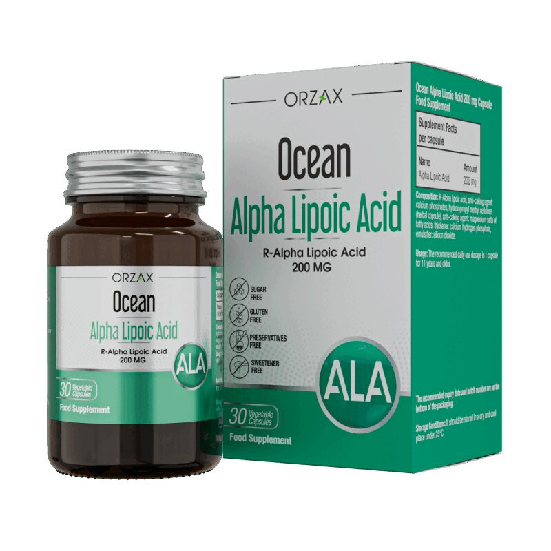 Orzax Ocean Alfa Lipoic Asit капсулы 30 шт