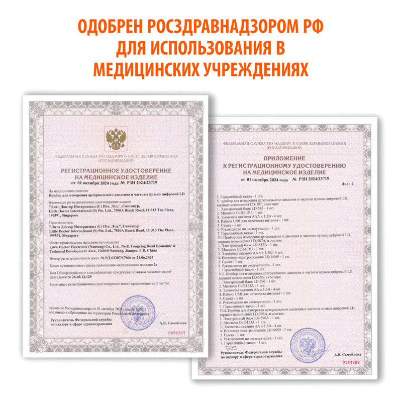 Little Doctor Тонометр электронный LD-587А