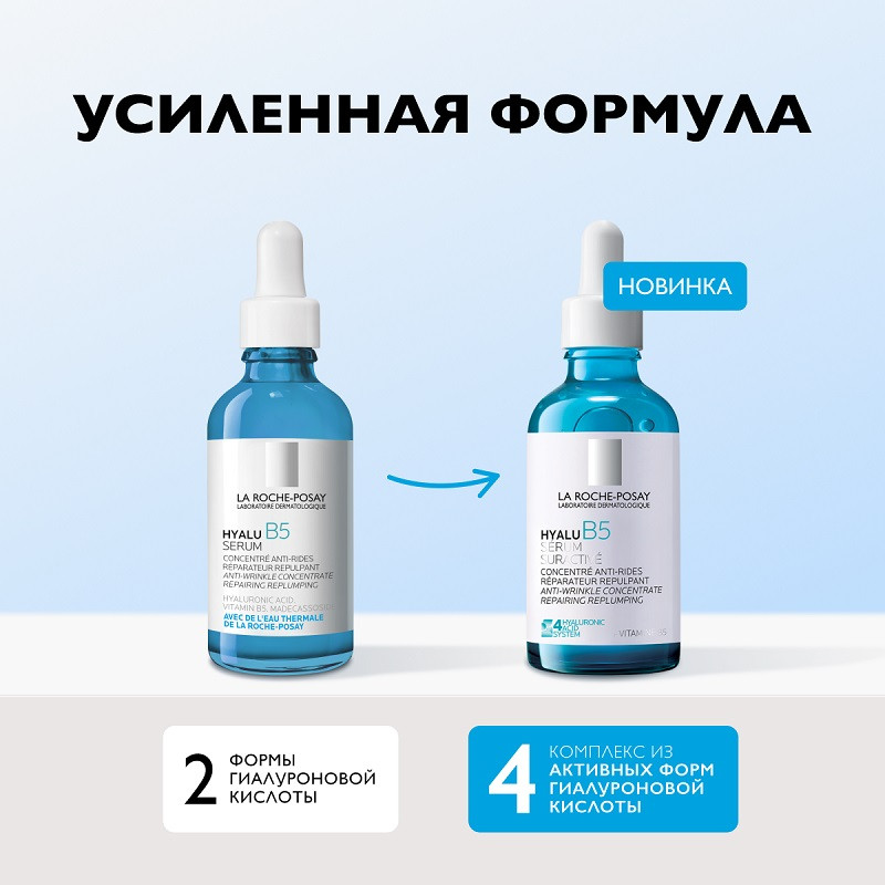 La Roche-Posay Hyalu B5 Сыворотка увлажняющая концентрированная для лица против морщин 50 мл