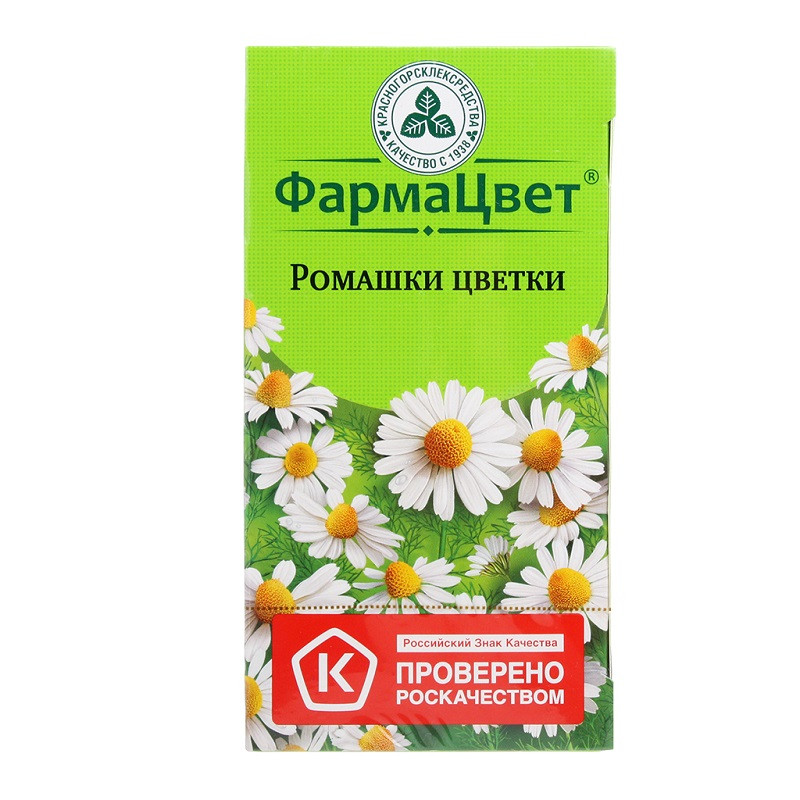 Ромашка цветки фильтр-пакеты 1,5 г 20 шт