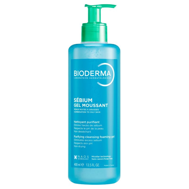 Bioderma Sebium Гель для умывания для жирной и проблемной кожи 400 мл