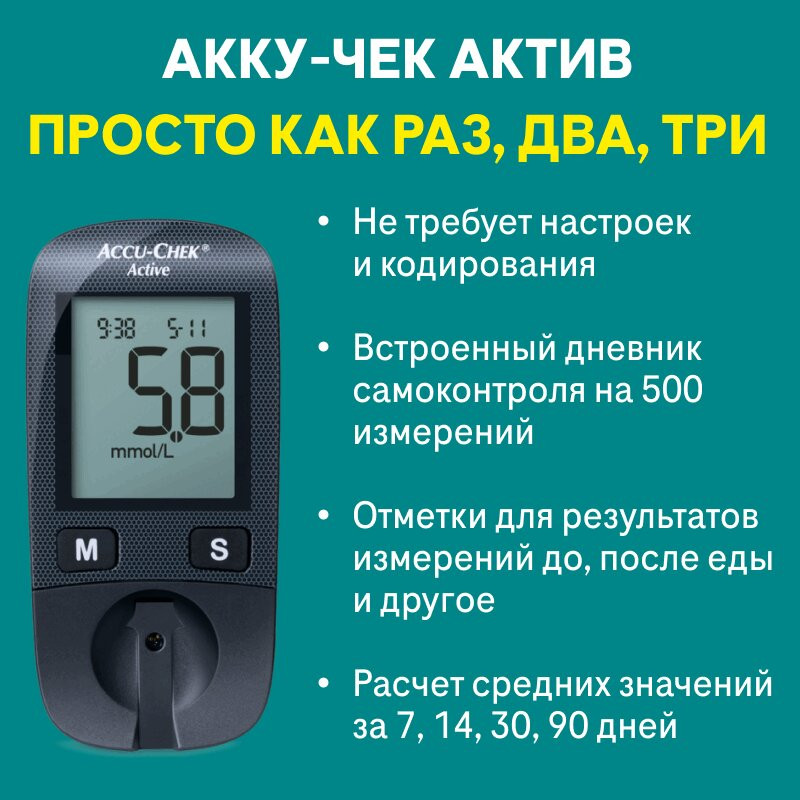 Акку-Чек Актив Глюкометр