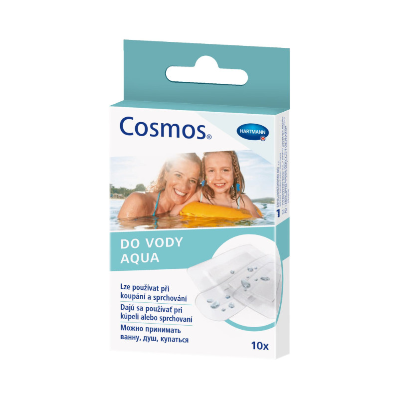 Cosmos Aqua Пластырь влагостойкий Набор 10 шт
