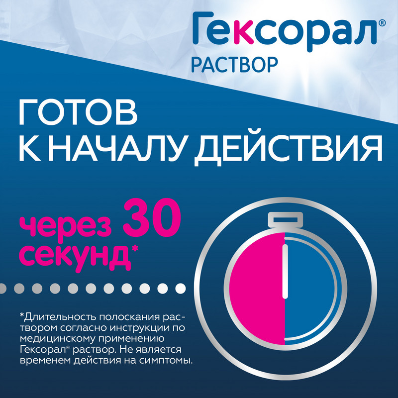 Гексорал 0,1% раствор 200 мл