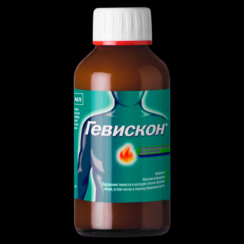 Гевискон суспензия Мята 150 мл