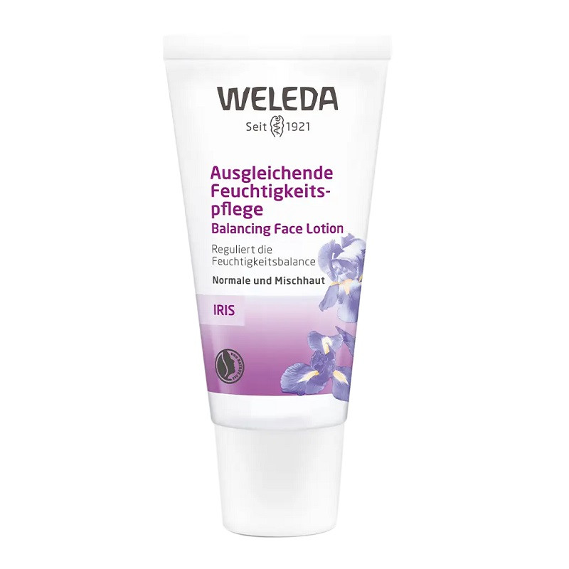 Weleda Крем для лица дневной увлажняющий Ирис 30 мл
