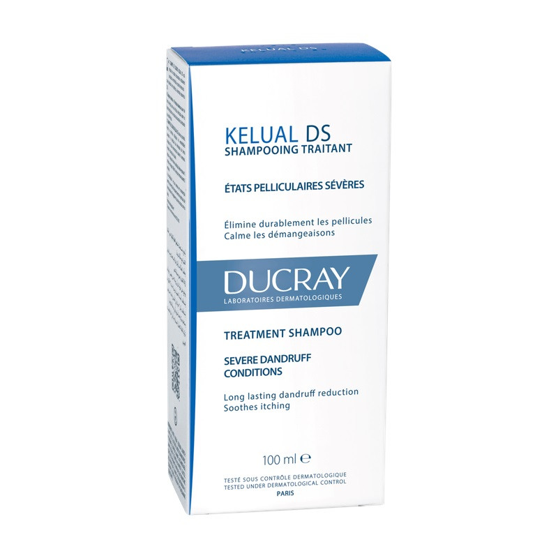 Ducray Kelual DS Шампунь для лечения тяжелых форм перхоти 100 мл