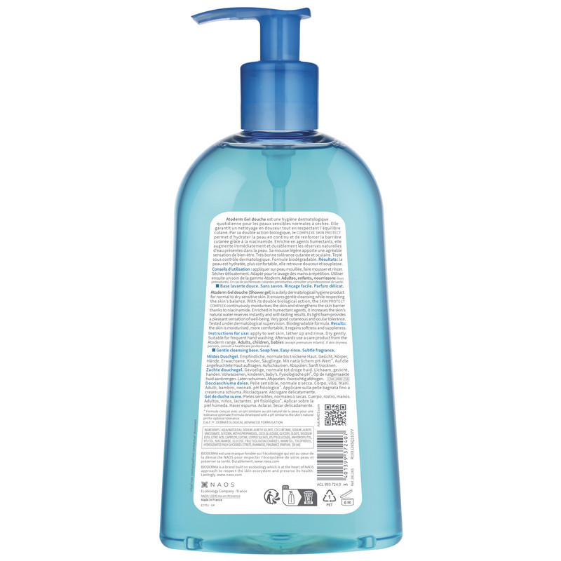 Bioderma Atoderm Гель для душа 500 мл