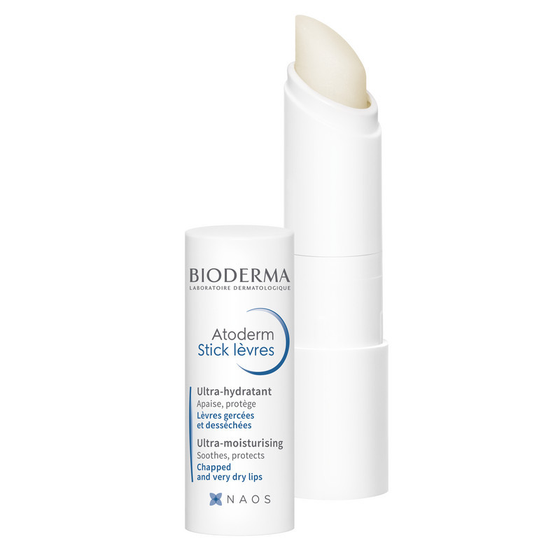 Bioderma Atoderm Стик для губ увлажняющий восстанавливающий 4 г
