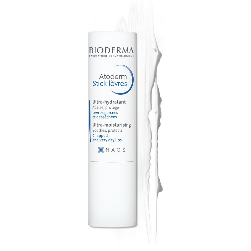 Bioderma Atoderm Стик для губ увлажняющий восстанавливающий 4 г