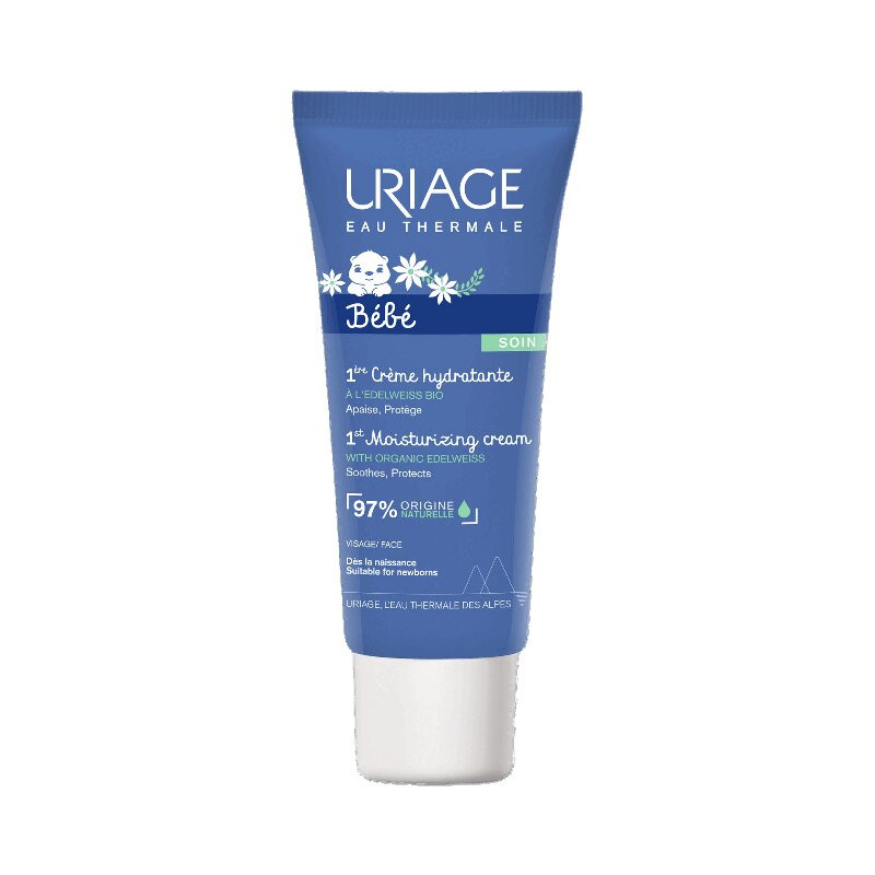 Uriage Bebe Первый крем для лица увлажняющий защитный для детей и новорожденных 40 мл