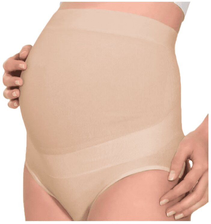 RelaxMaternity Бандаж-трусики дородовый с хлопком размер М Бежевый
