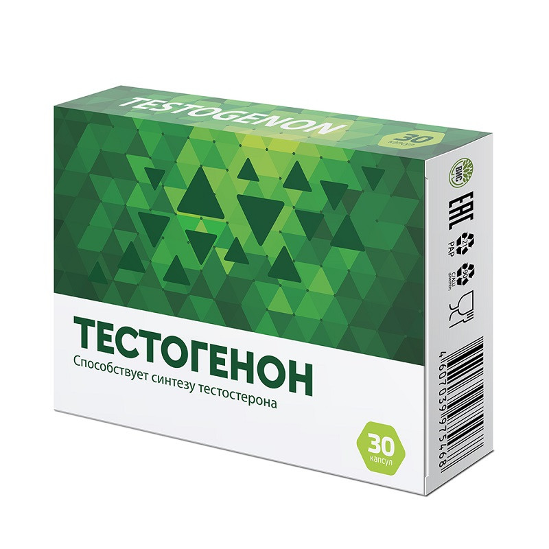 Тестогенон капсулы 30 шт