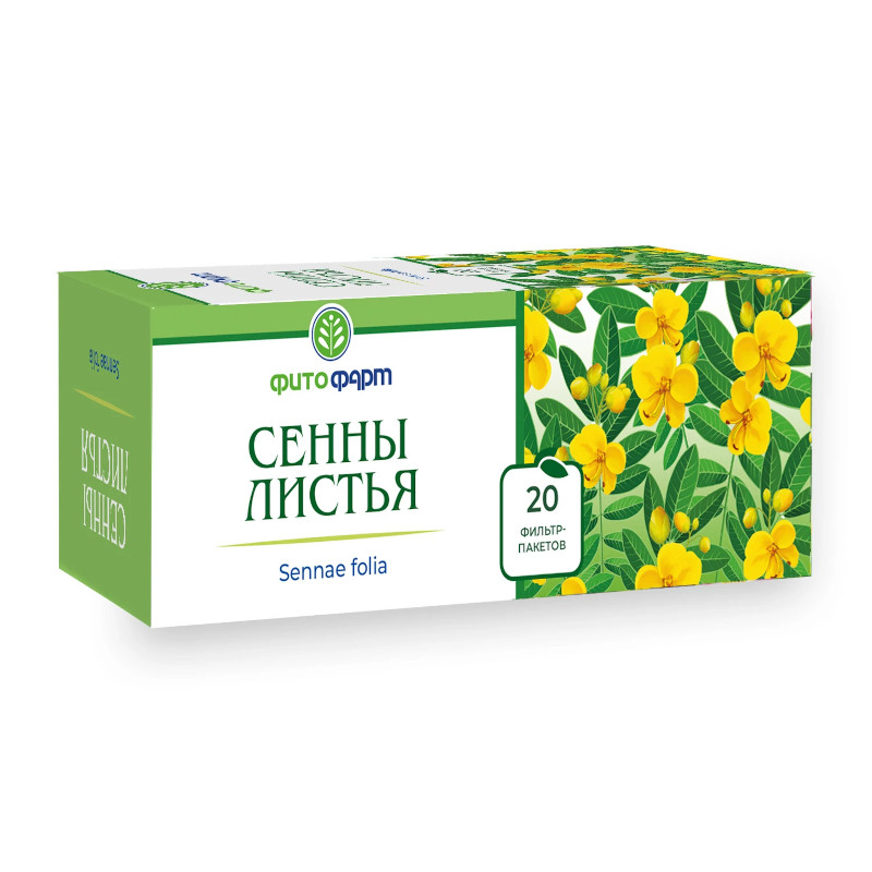 Сенна листья фильтр-пакеты 1,5 г 20 шт