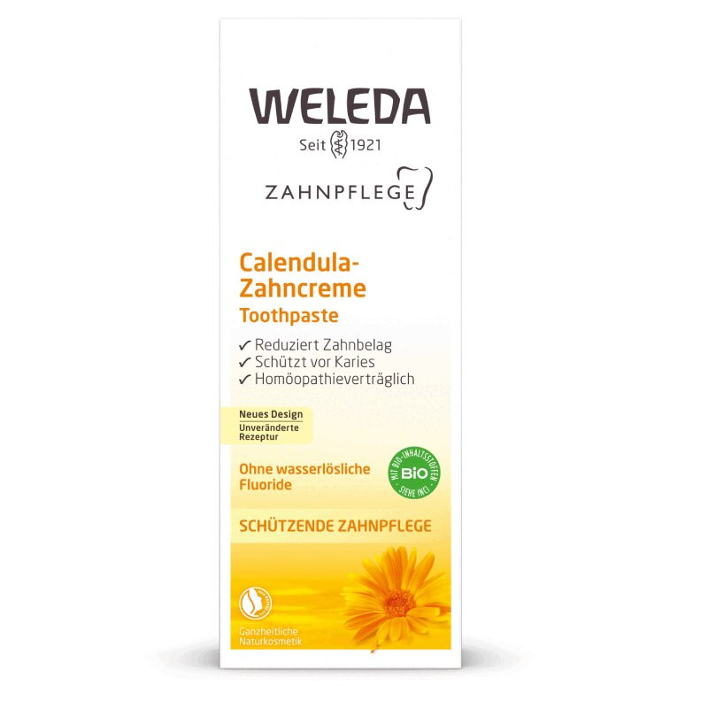 Weleda Зубная паста без запаха Календула 75 мл