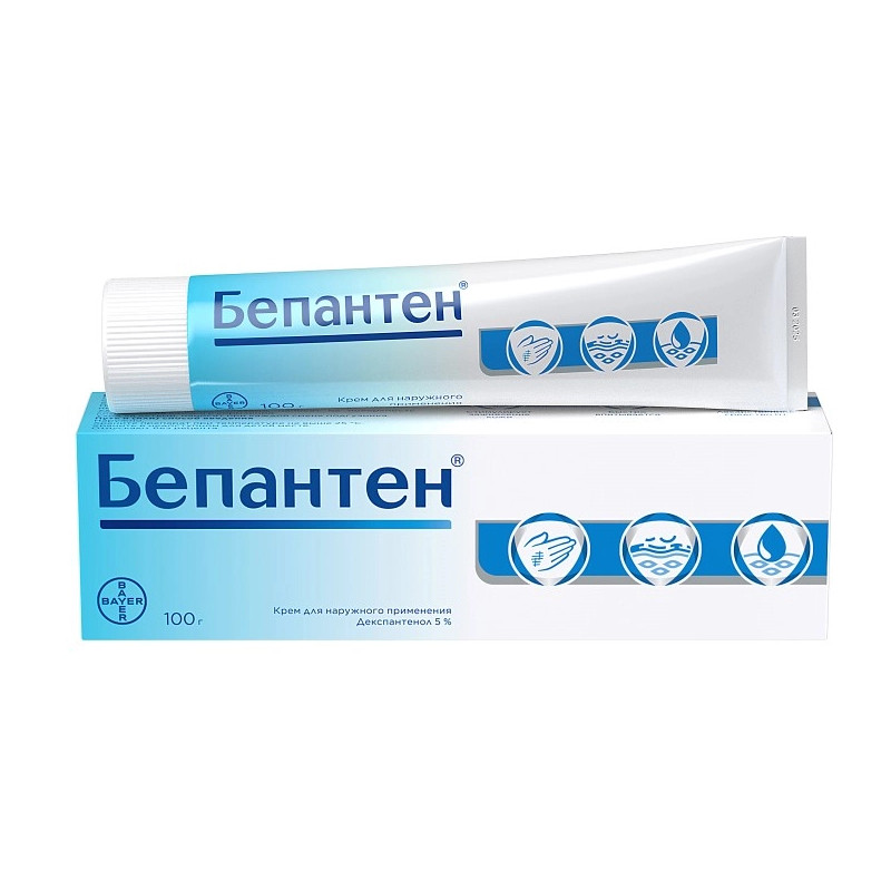 Бепантен 5% крем для наружного применения 100 г