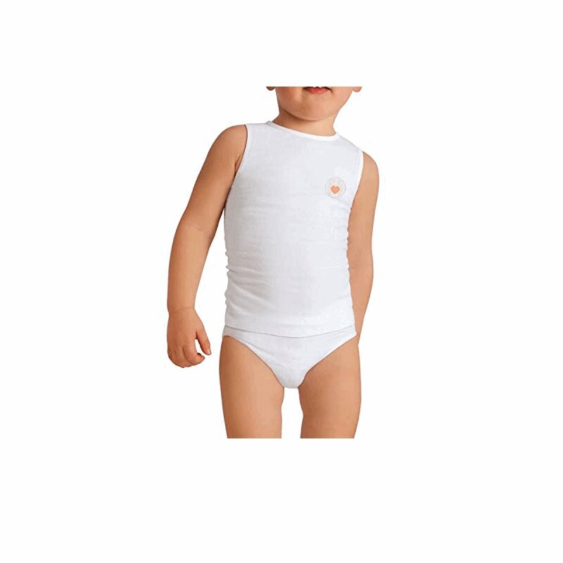 Relaxsan Baby Футболка эластичная хлопковая с крабовым волокном для детей 6 месяцев+ 1 шт