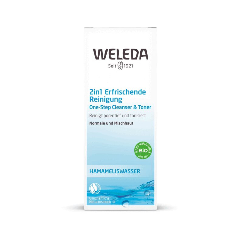 Weleda Средство для лица тонизирующее очищающее 2в1 100 мл