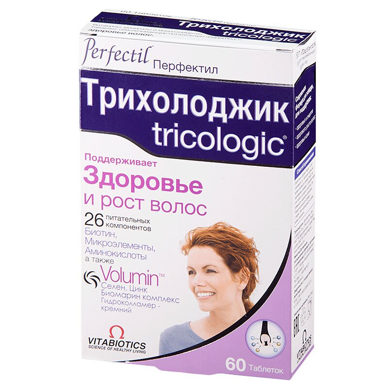 Перфектил Трихолоджик таблетки 60 шт