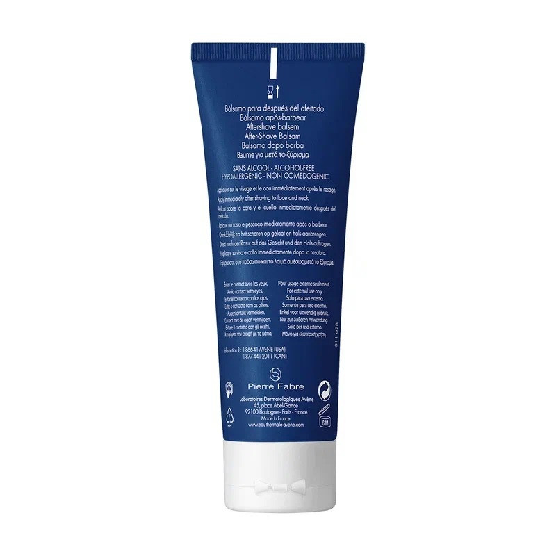 Avene Men Бальзам после бритья для сухой чувствительной кожи 75 мл