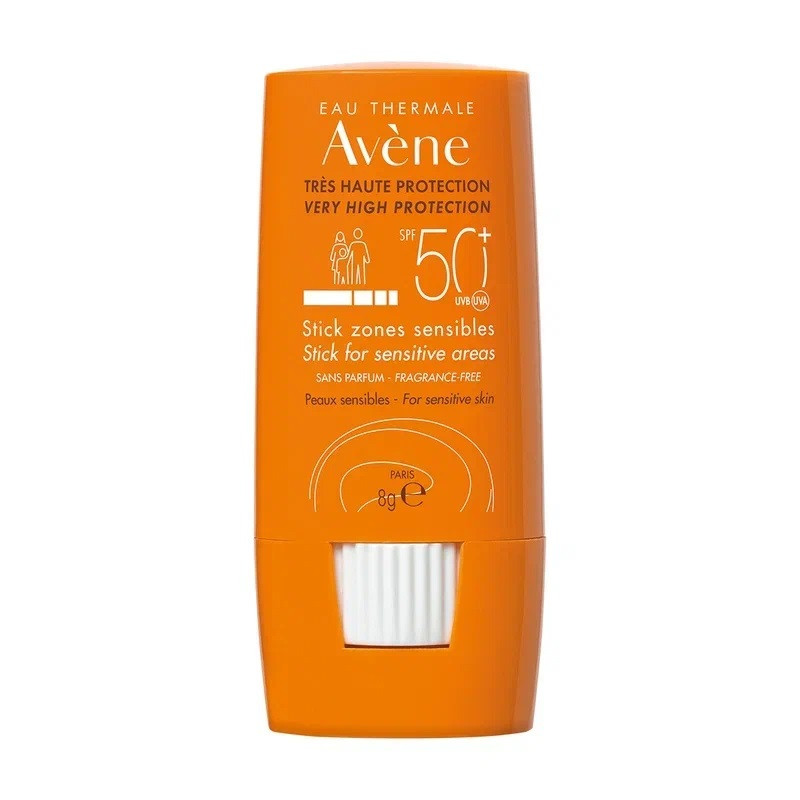 Avene Sun Стик солнцезащитный для чувствительных зон SPF 50+ 8 г