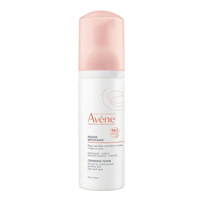 Avene Пенка очищающая для лица и области вокруг глаз 150 мл