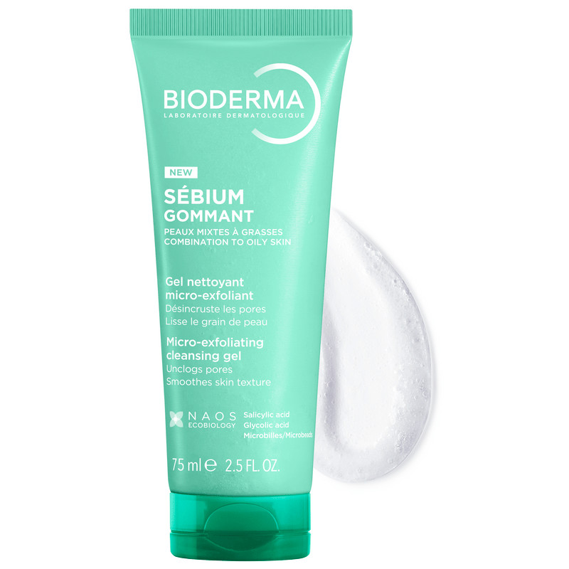 Bioderma Sebium Гель гуммирующий для жирной и проблемной кожи 100 мл