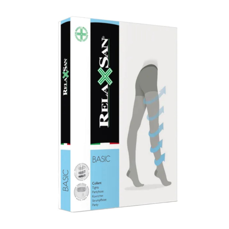 Relaxsan Basic Колготки компрессионные Collant 1 класс компрессии 140 den размер 4 Черные