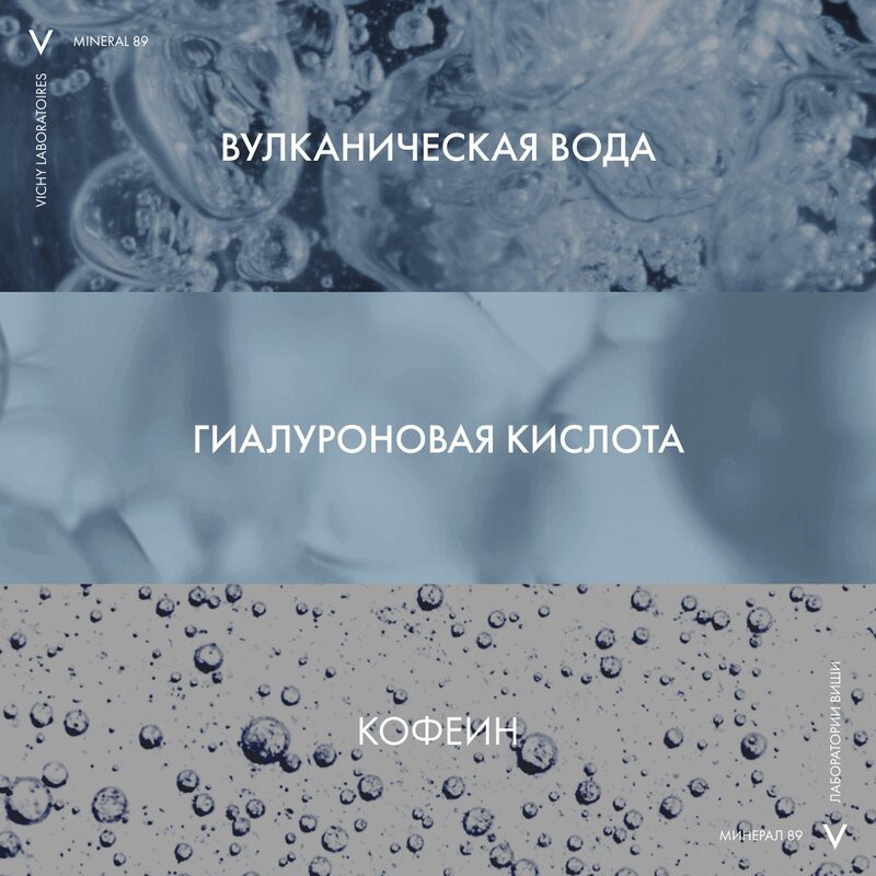 Vichy Mineral 89 Крем для кожи вокруг глаз восстанавливающий и укрепляющий 15 мл
