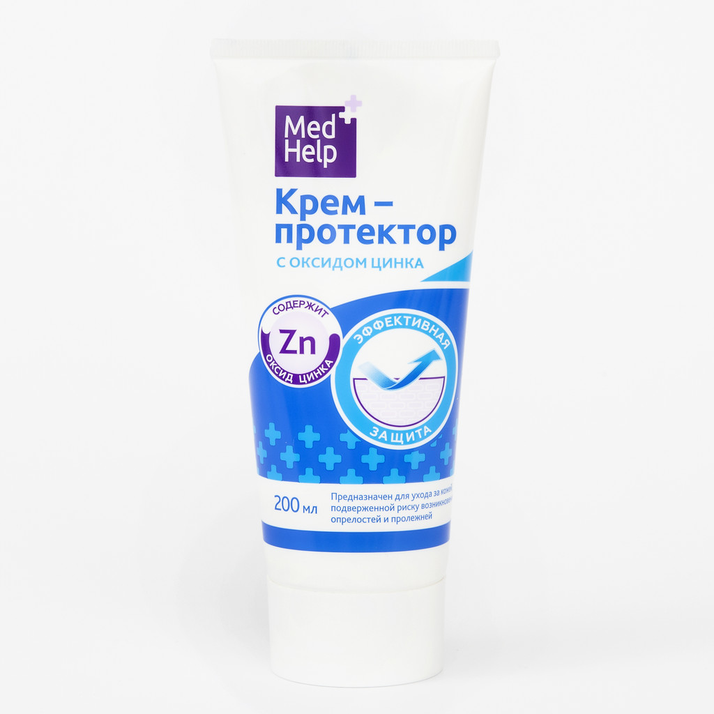 MedHelp Крем-протектор с оксидом цинка 200 мл