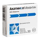 Акатинол Мемантин 10 мг таблетки 30 шт