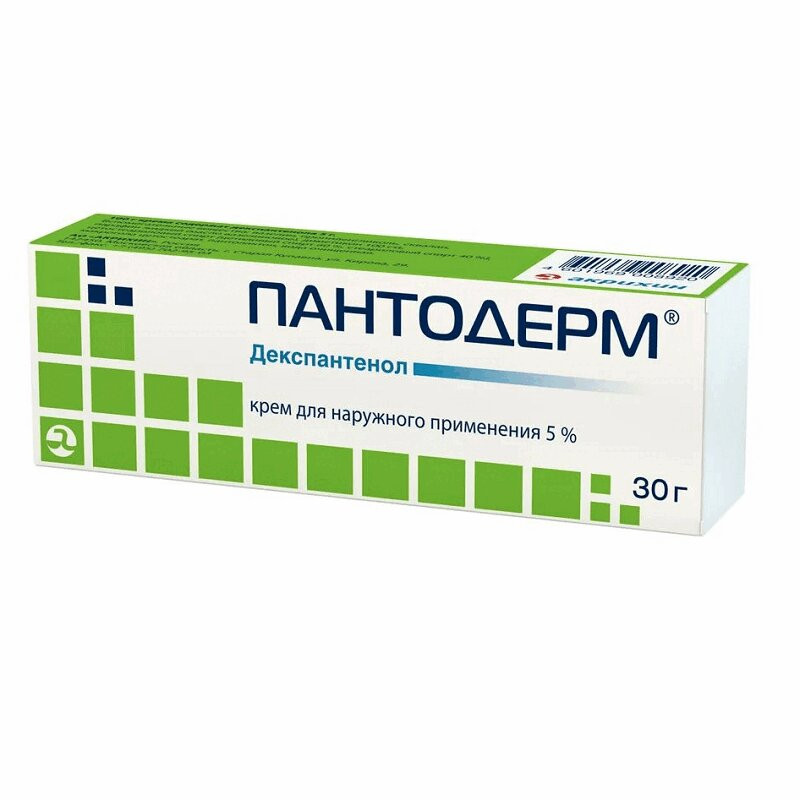 Пантодерм 5% крем для наружного применения 30 г