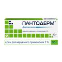 Пантодерм 5% крем для наружного применения 30 г