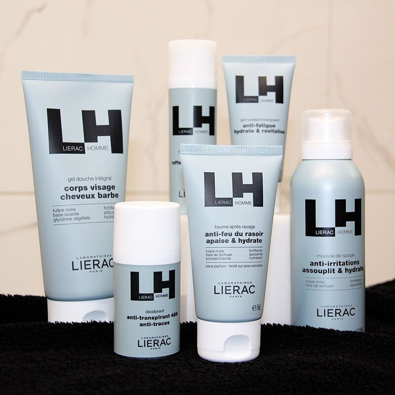 Lierac Homme Гель для душа для мужчин для тела и волос 200 мл