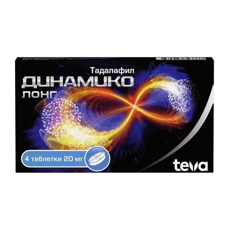 Динамико Лонг 20 мг таблетки 4 шт